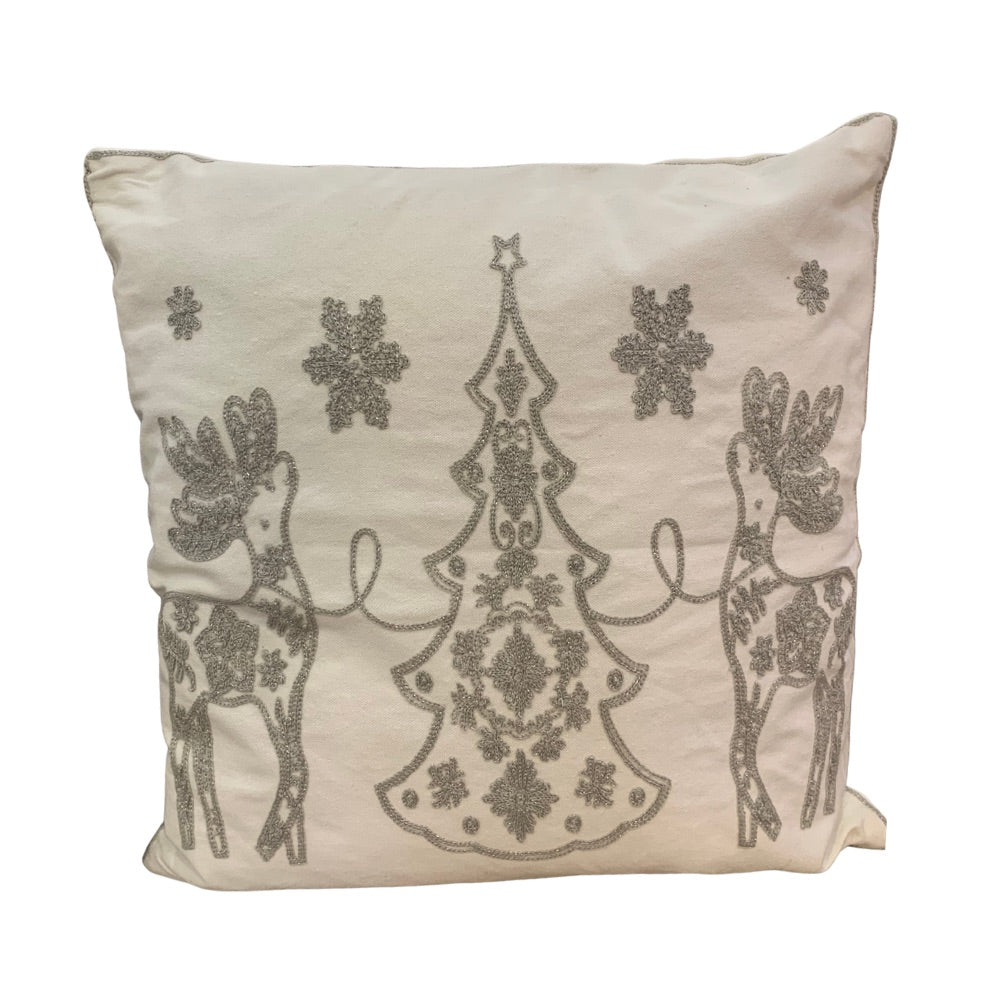 Fundas Navideñas Bordadas – Pascuero, Duendes, Escarchas y Renos