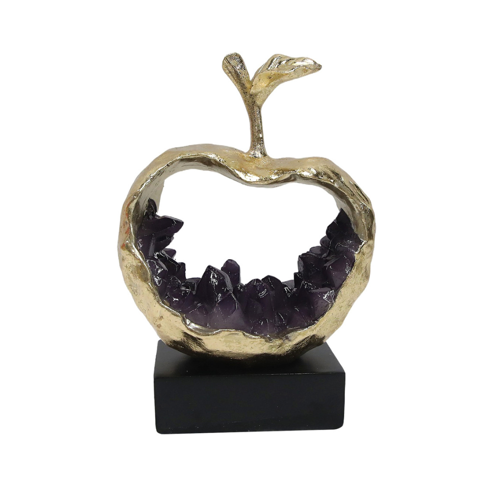 MANZANA DORADA CRISTALES