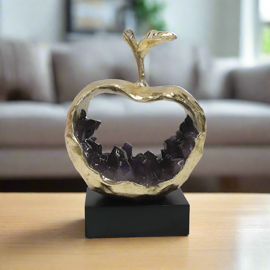 MANZANA DORADA CRISTALES