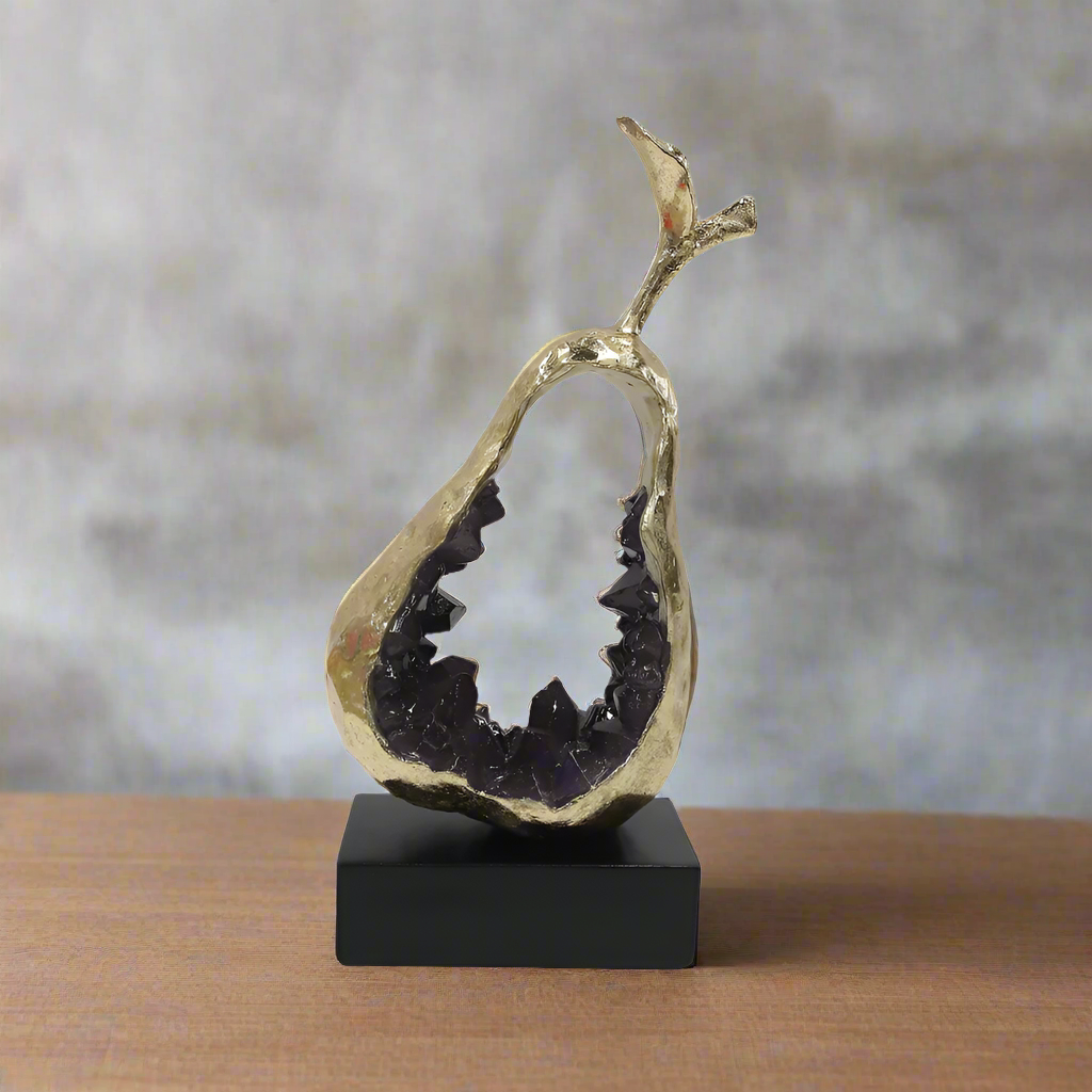 PERA DORADA CRISTALES