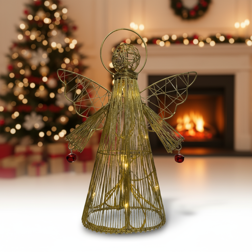 Ángel para árbol navideño