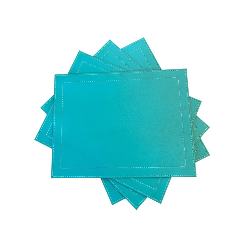 Set 4 individuales ecocuero