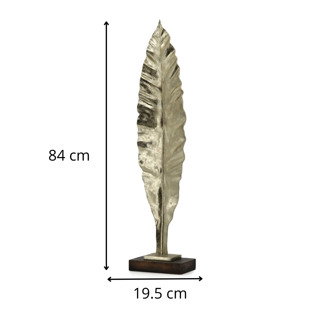 HOJA TROPICAL DORADA