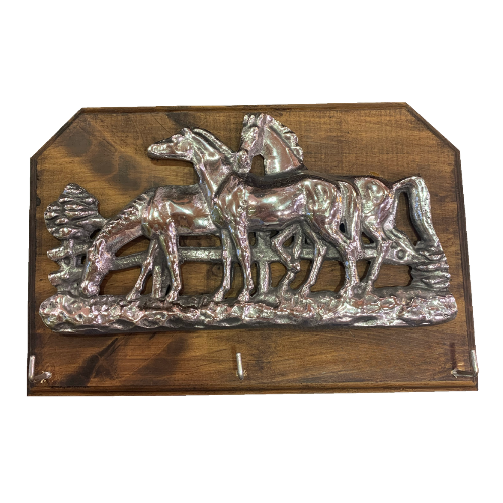 Peltre Llavero Caballos 3 Estilos