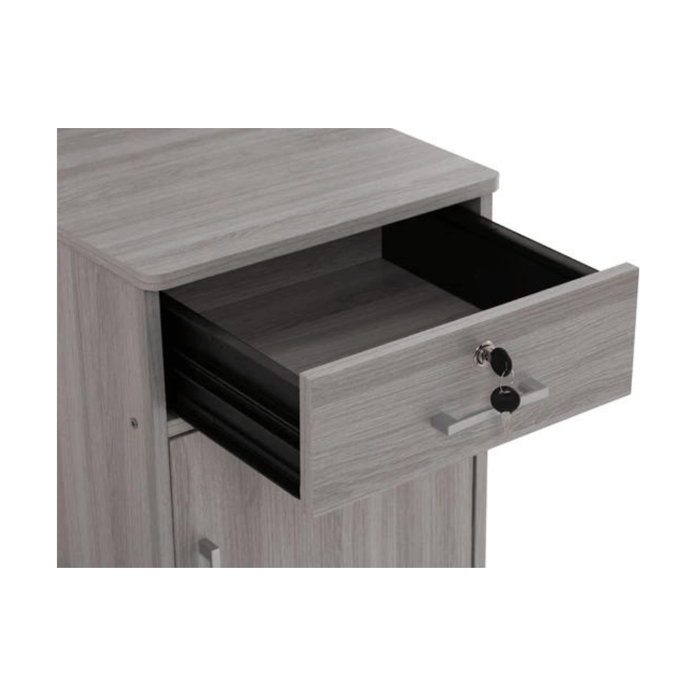 VELADOR MESITA NOCHE DUBLIN GREY