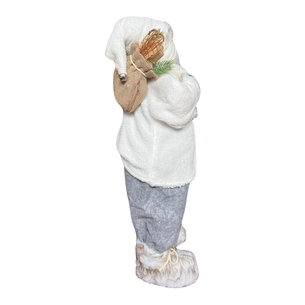 Santa Claus Blanco Grande 80cm