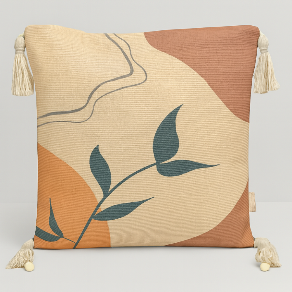 Funda de cojin serena lino 42x42cm