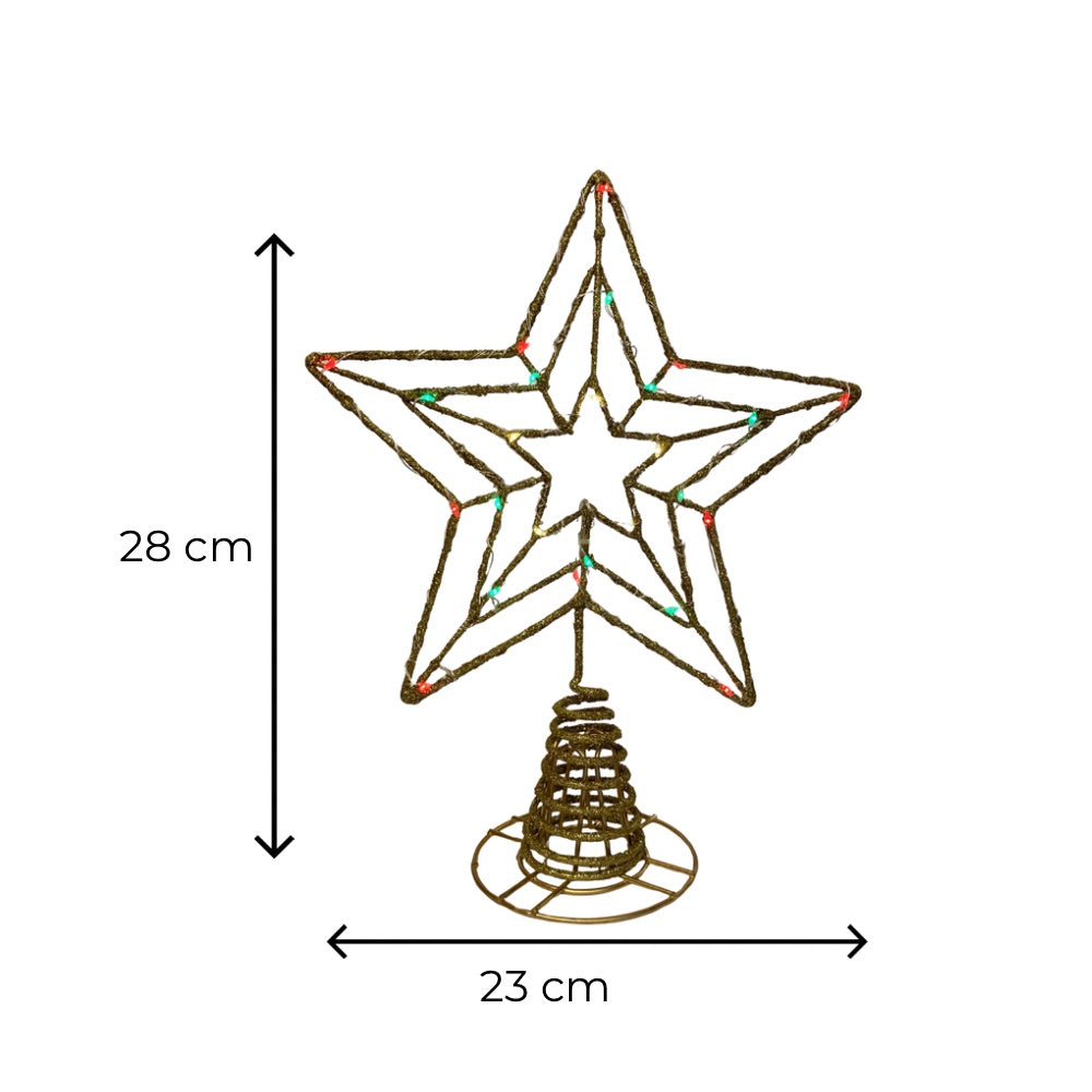 Estrella Neón para Árbol Navideño