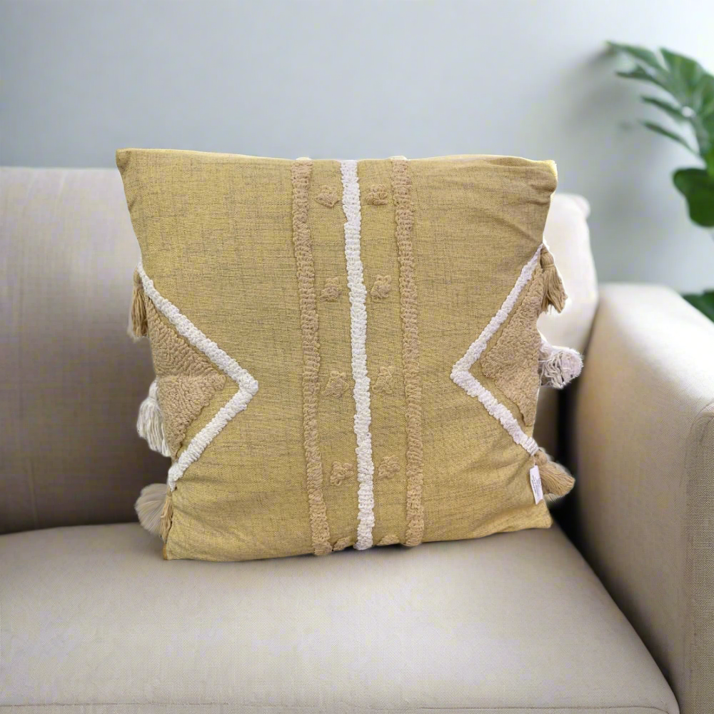 Funda Ocre Java 42x42cm