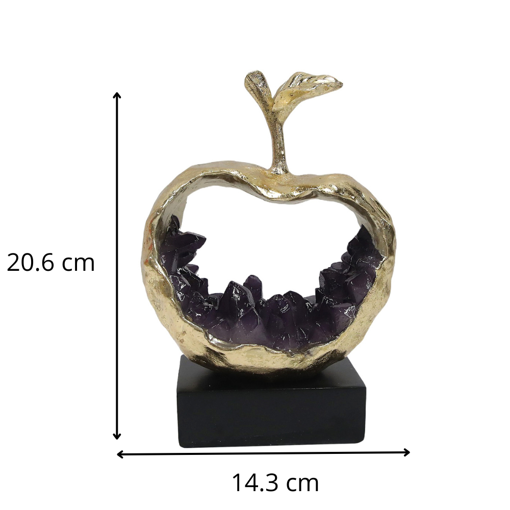 MANZANA DORADA CRISTALES