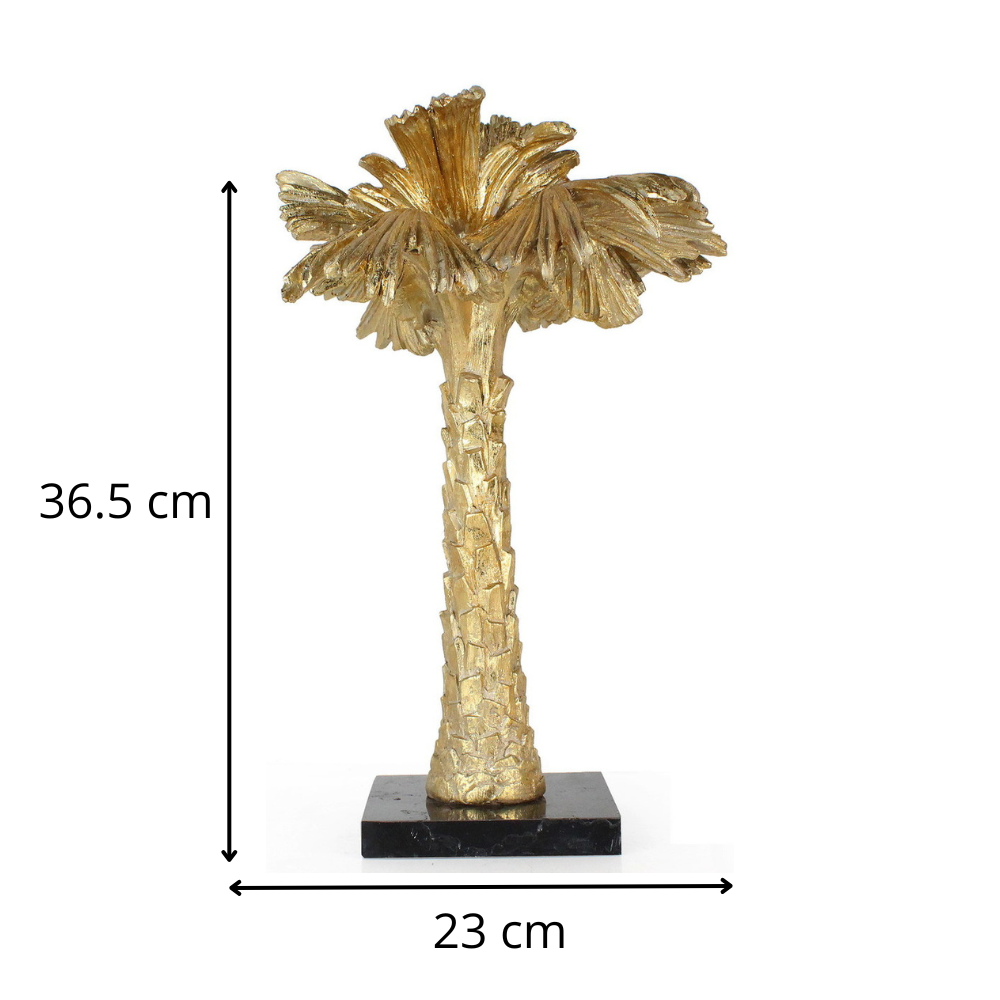 PALMERA DORADA GRANDE RESINA