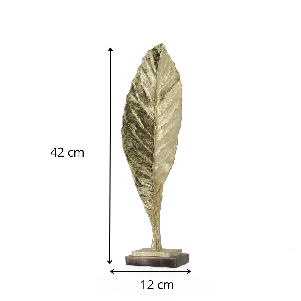 HOJA TROPICAL DORADA