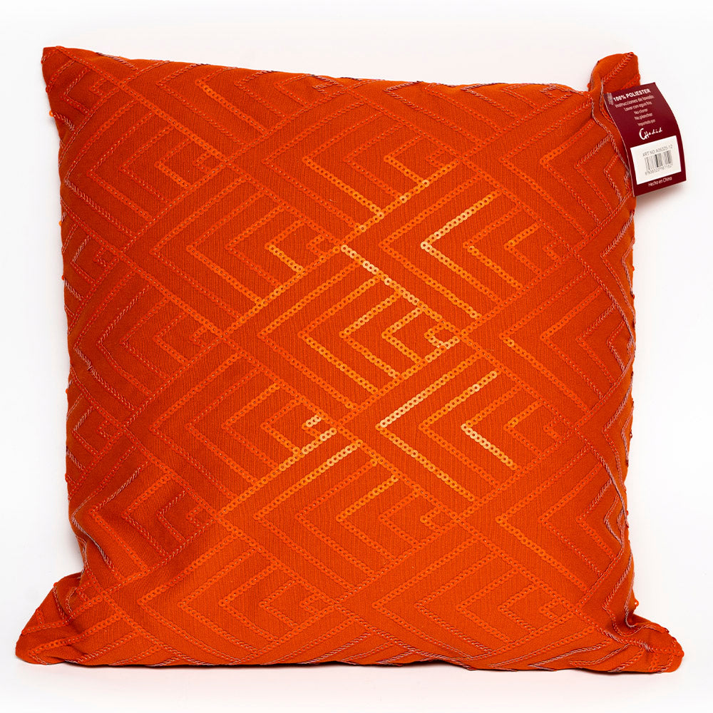 FUNDA COJIN DISEÑO PIRAMIDAL 3 COLORES