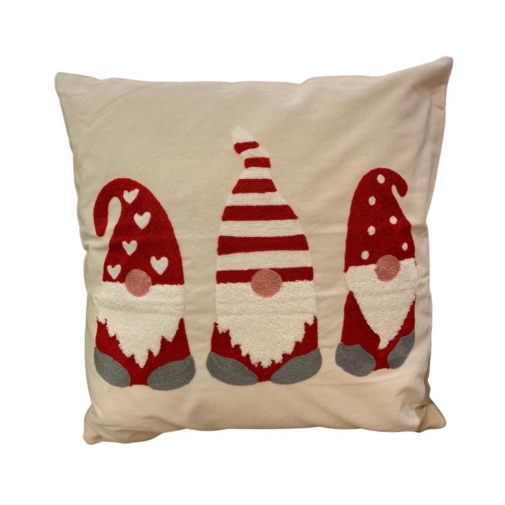 Fundas Navideñas Bordadas – Pascuero, Duendes, Escarchas y Renos