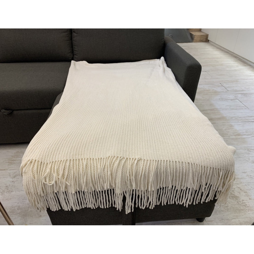 Manta Chenille 200x130 cm – Suavidad y estilo para tu hogar