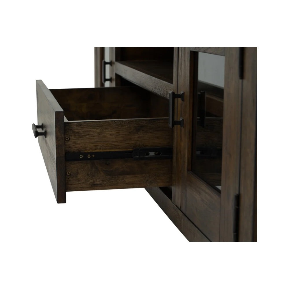 Tv Rack Leyton 1.8m Madera Roble