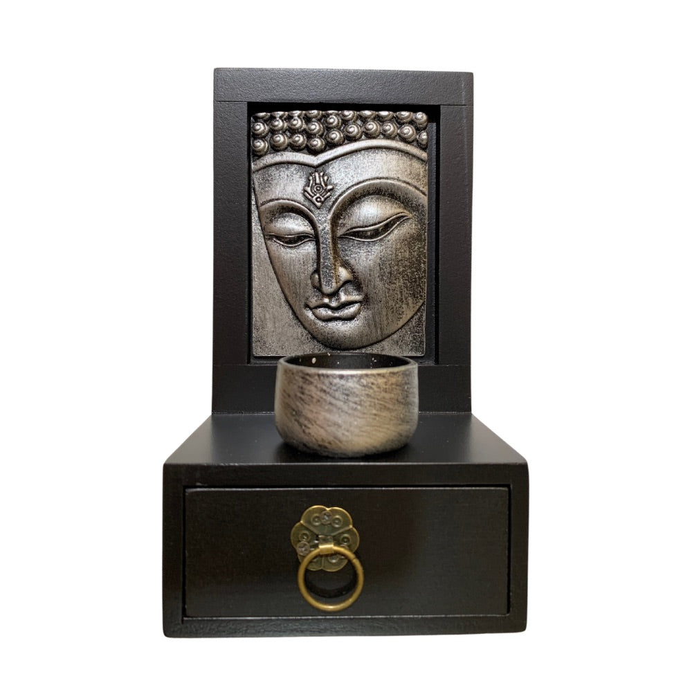 Buda Gris con Porta Vela
