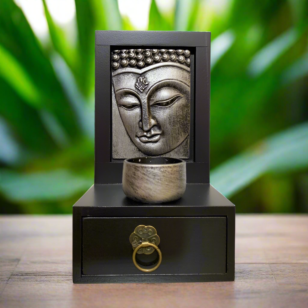 Buda Gris con Porta Vela