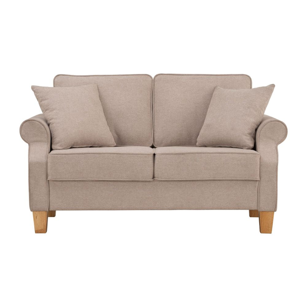 SOFA IMPALA BEIGE 2 Cuerpos