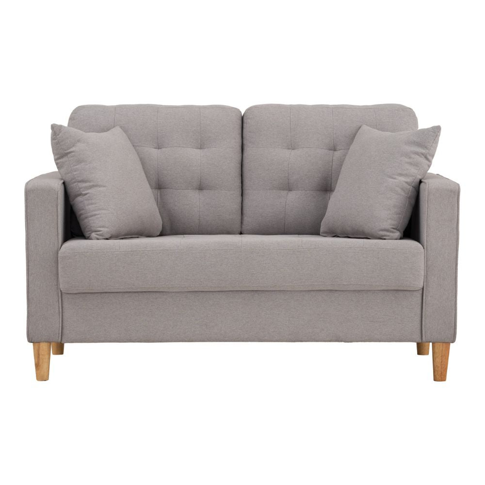 SOFA SLAVIA GRIS 2 CUERPOS