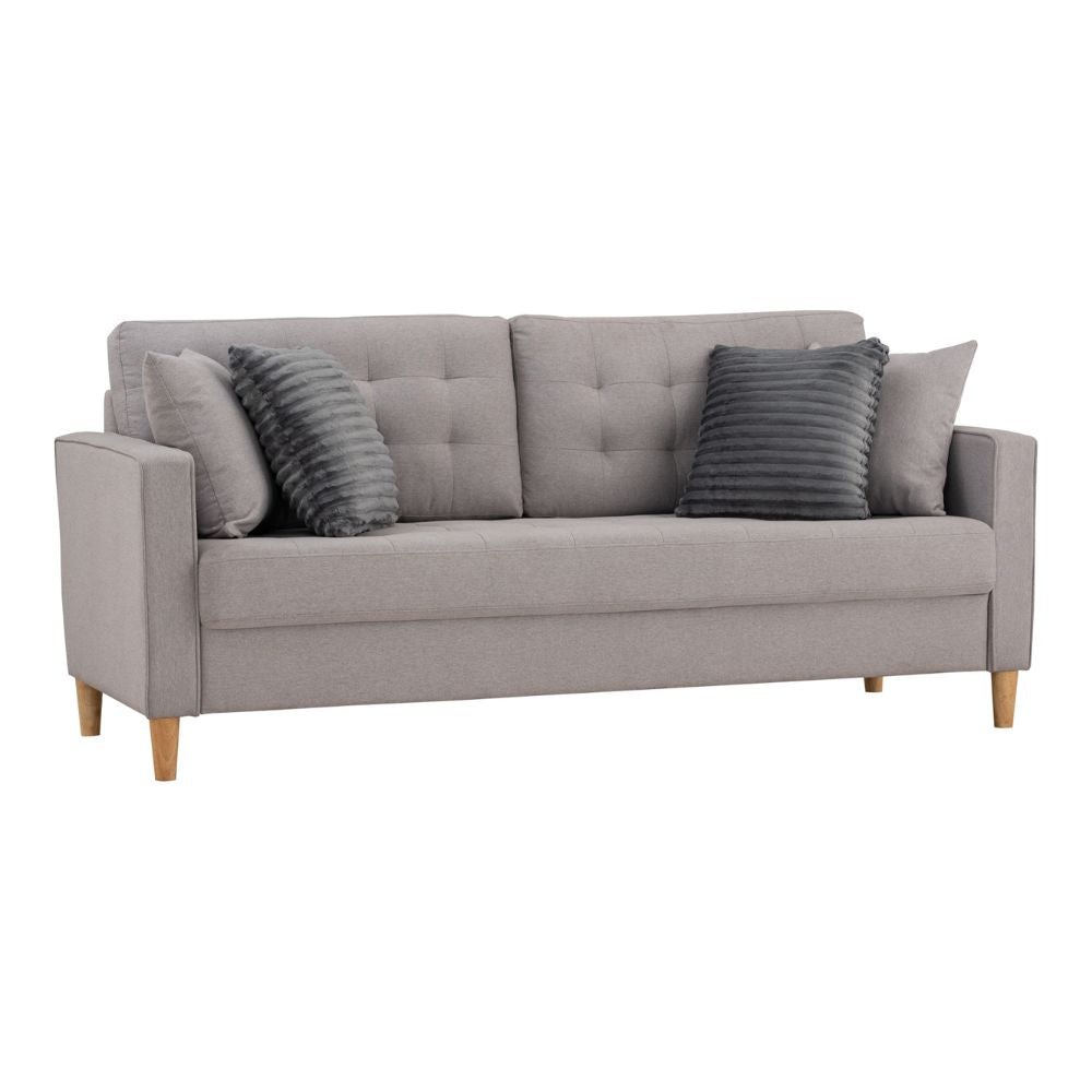 SOFA SLAVIA GRIS 3 CUERPOS