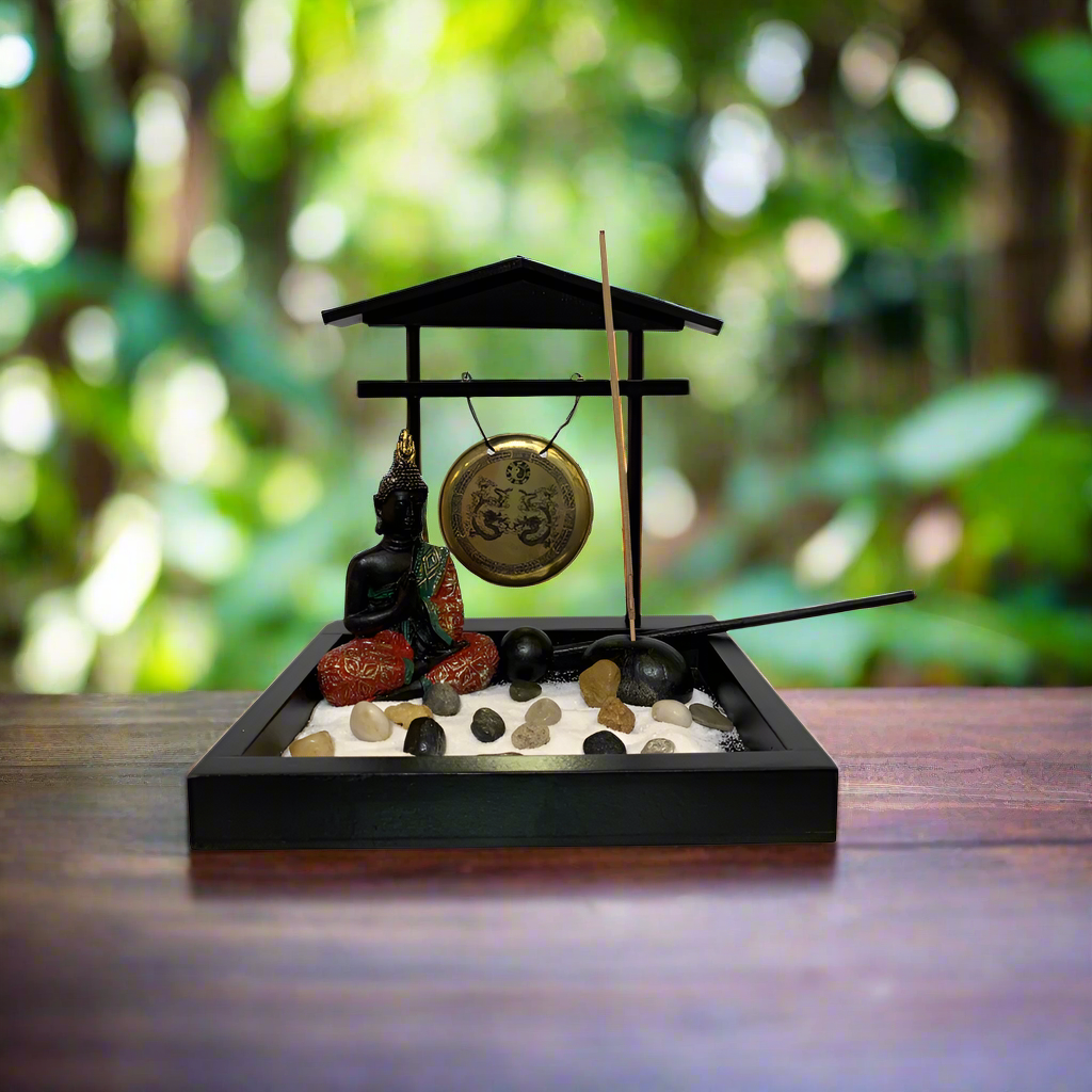 Buda Colorido con Gong