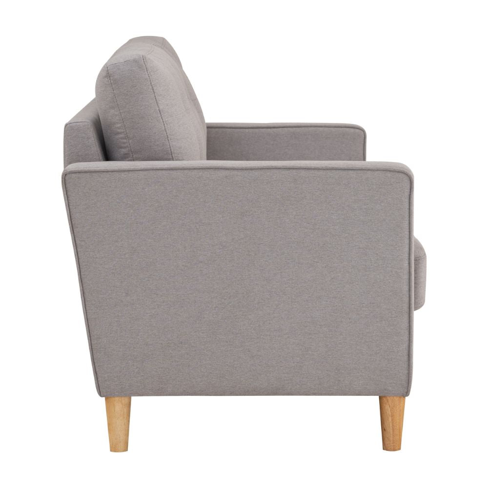 SOFA SLAVIA GRIS 3 CUERPOS
