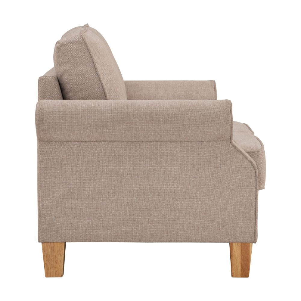 SOFA IMPALA BEIGE 2 Cuerpos