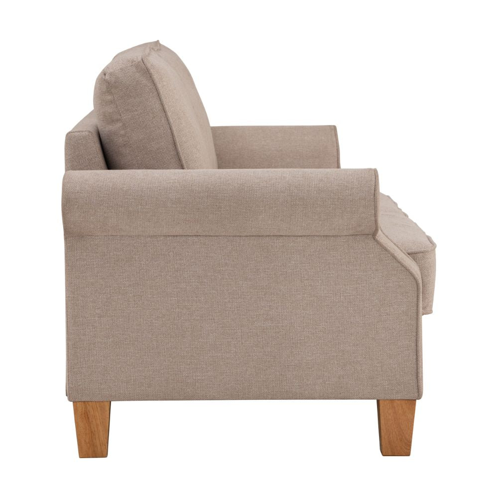 SOFA IMPALA BEIGE 3 Cuerpos