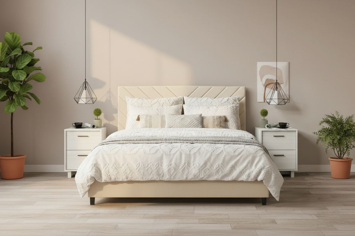 SET X2 MESA LATERAL IVORY BLANCA