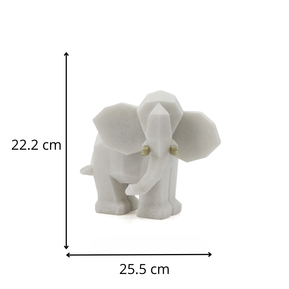 ELEFANTE PIEDRA FINA RESINA