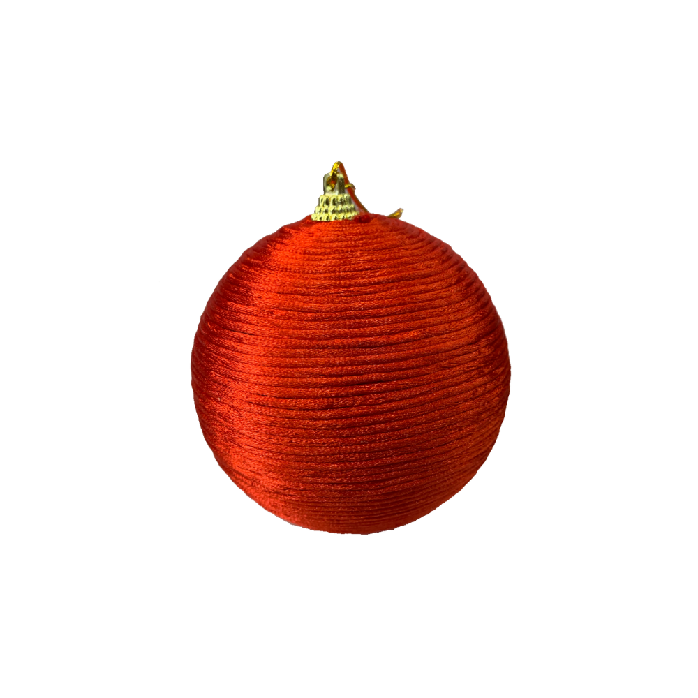 Set x 2 Bolas Rojas Navidad