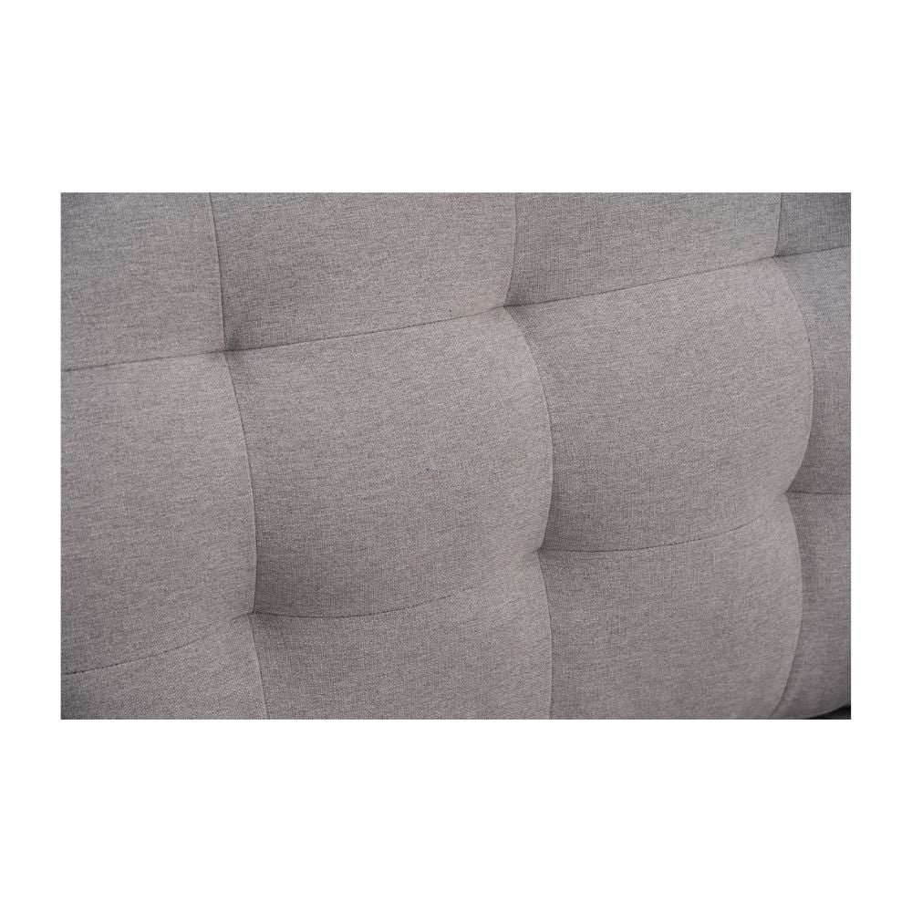 SOFA SLAVIA GRIS 3 CUERPOS