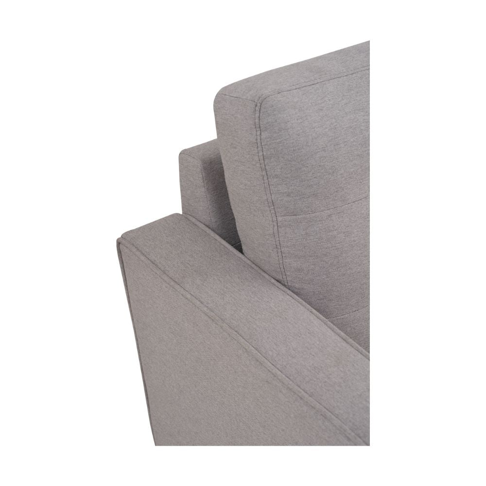 SOFA SLAVIA GRIS 3 CUERPOS