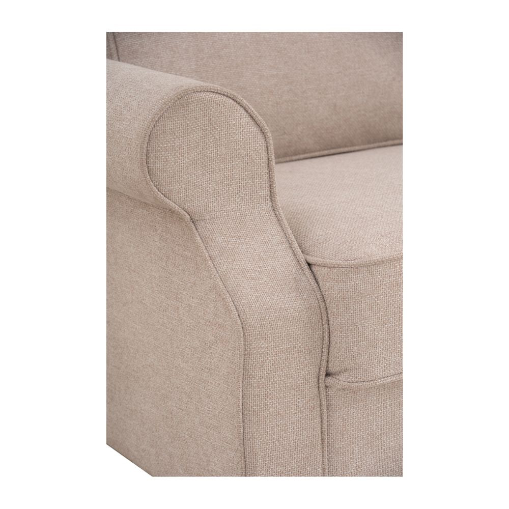 SOFA IMPALA BEIGE 3 Cuerpos