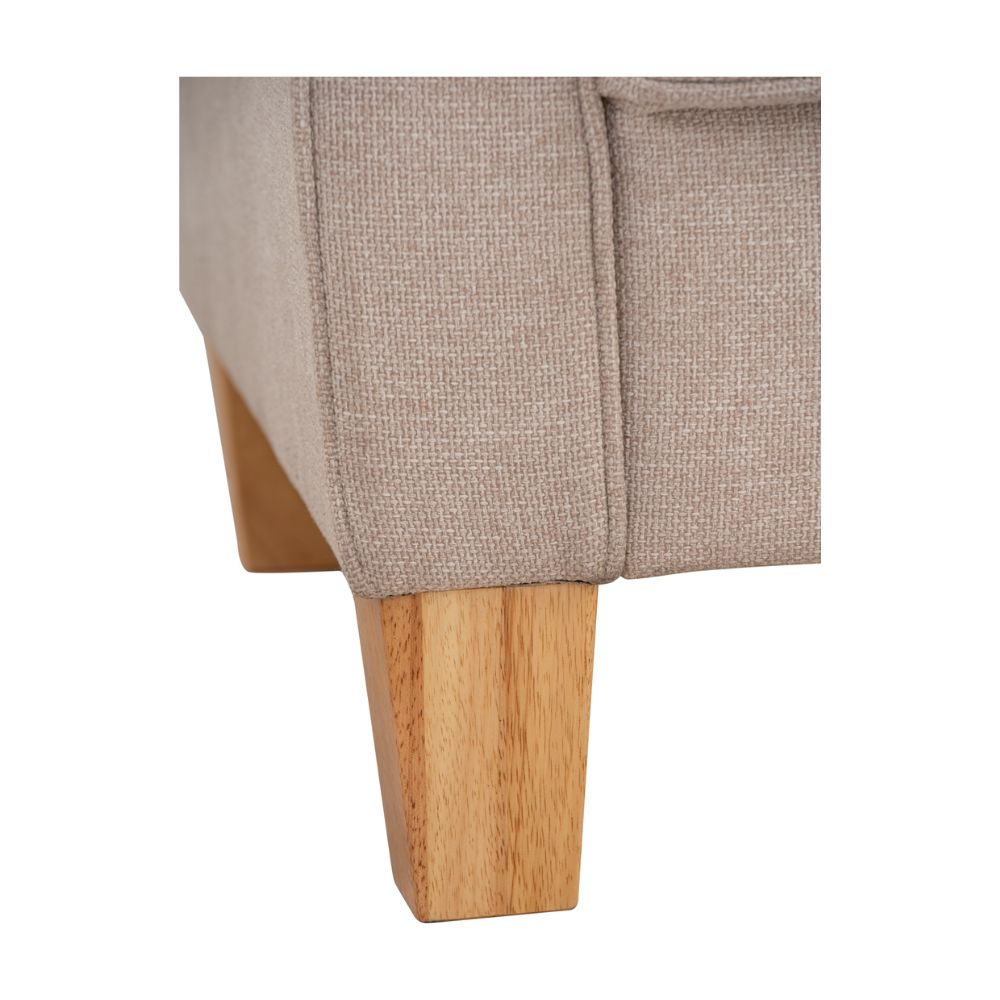 SOFA IMPALA BEIGE 3 Cuerpos
