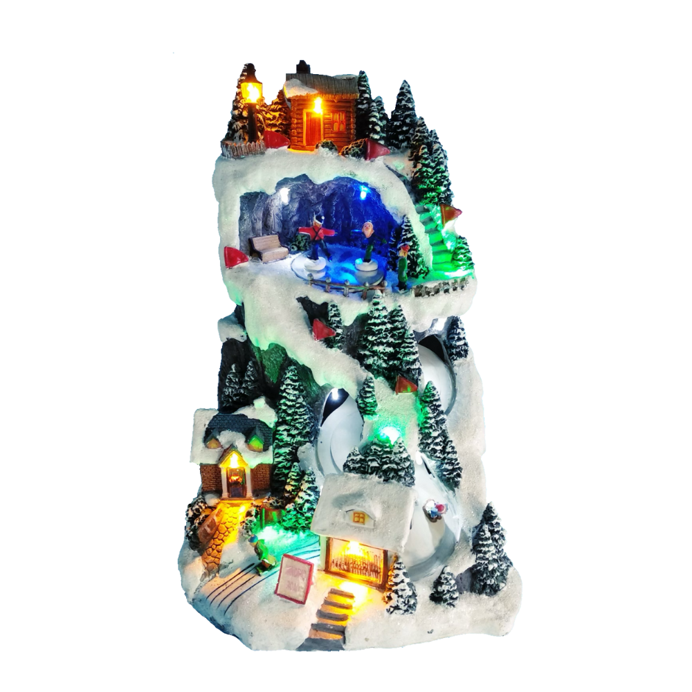 Villa Navideña Montaña de Nieve