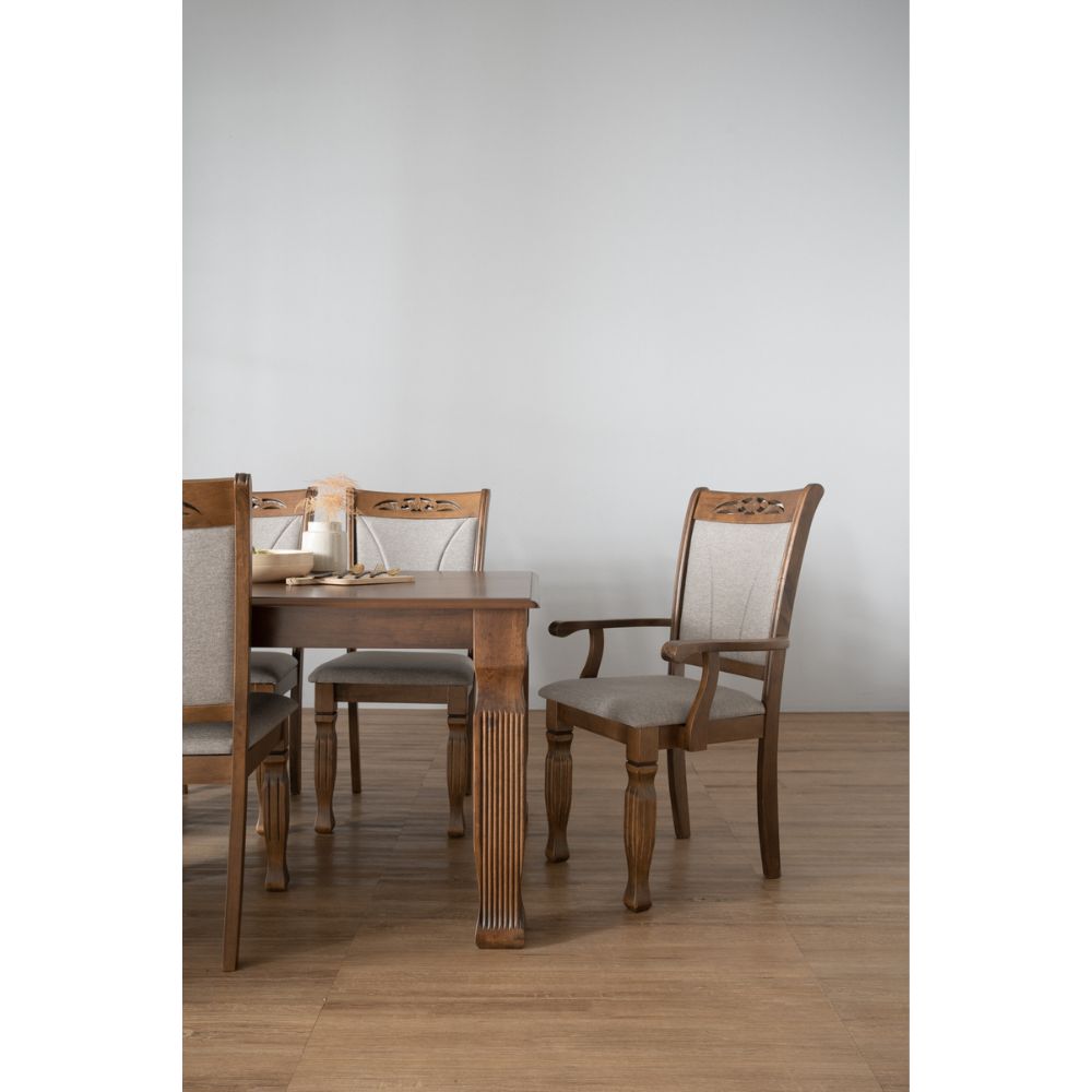 JUEGO COMEDOR TEGUS X6 SILLAS + 2 SITIALES