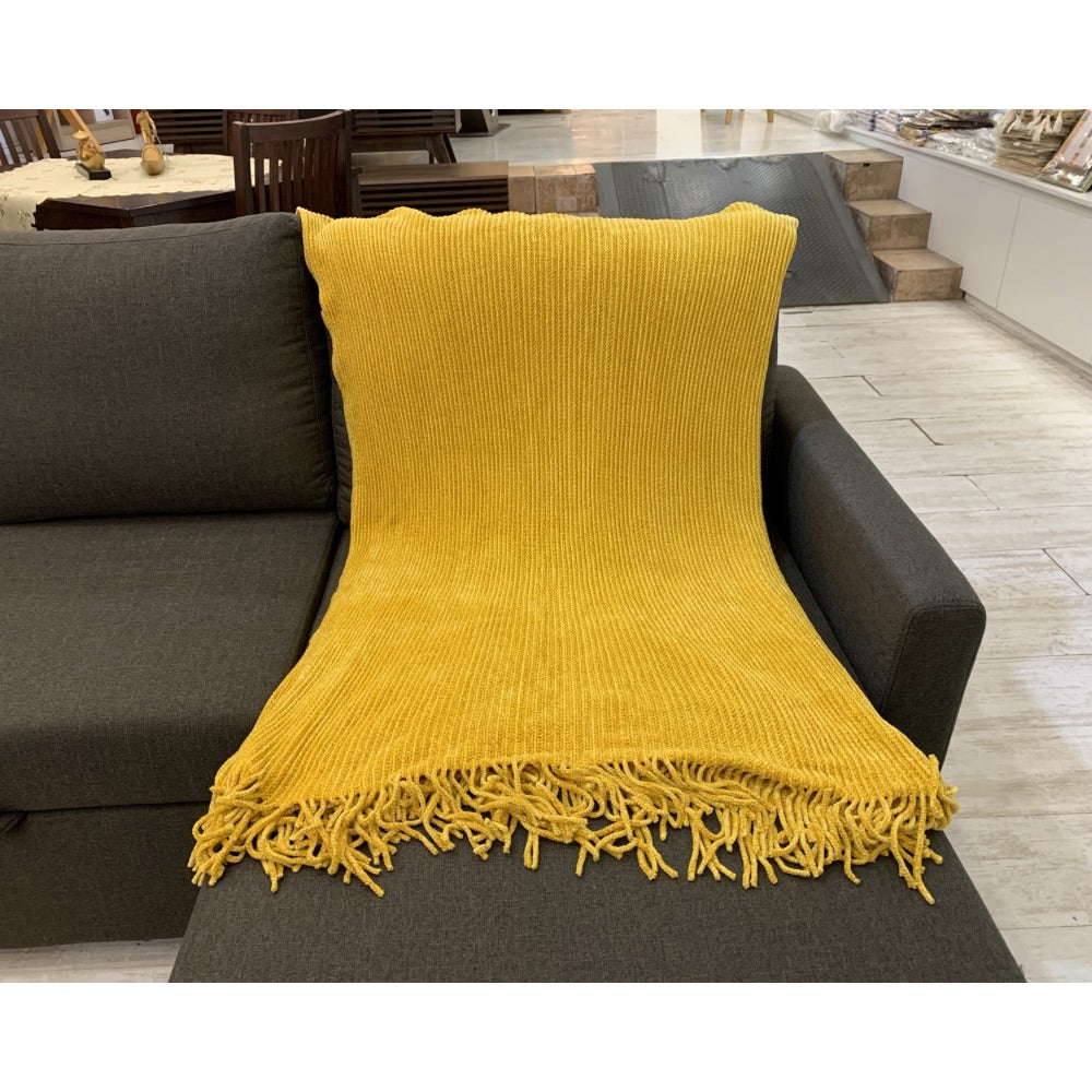 Manta Chenille 200x130 cm – Suavidad y estilo para tu hogar