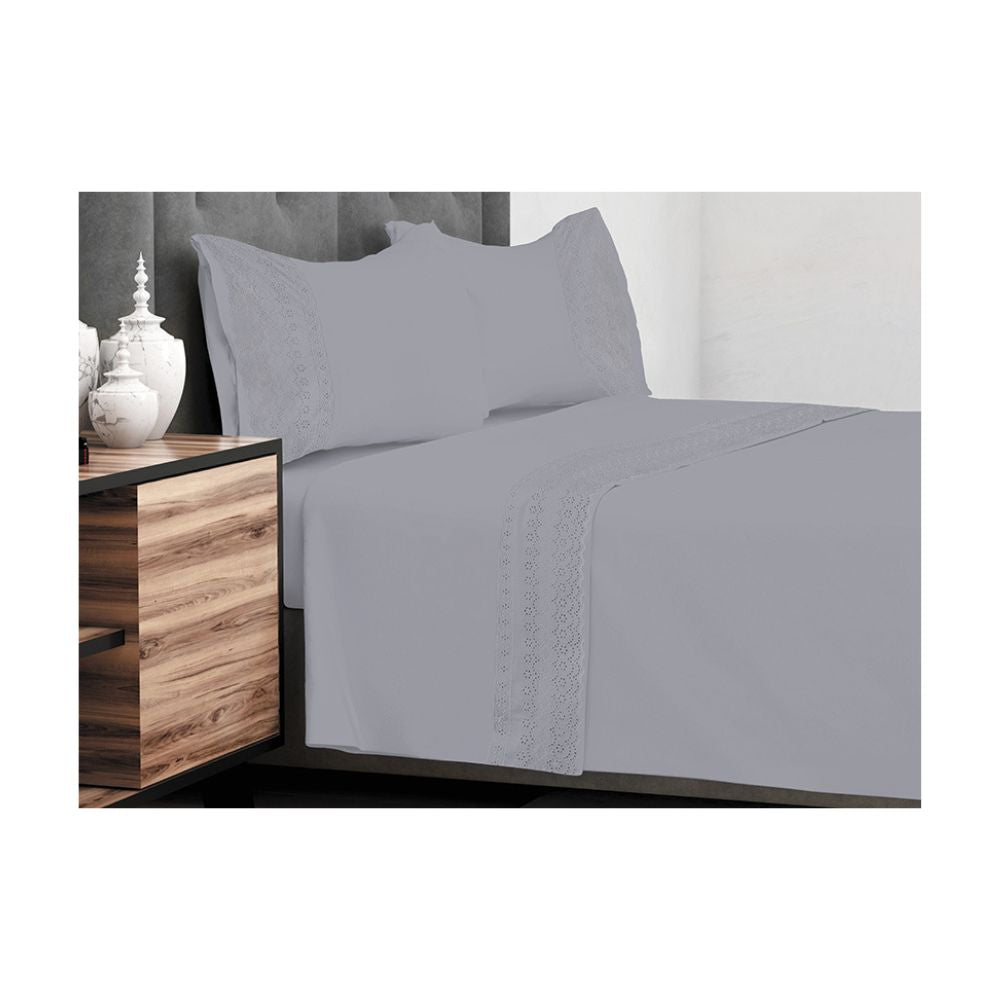 Sábana Mariane 144h 1.5PL gris