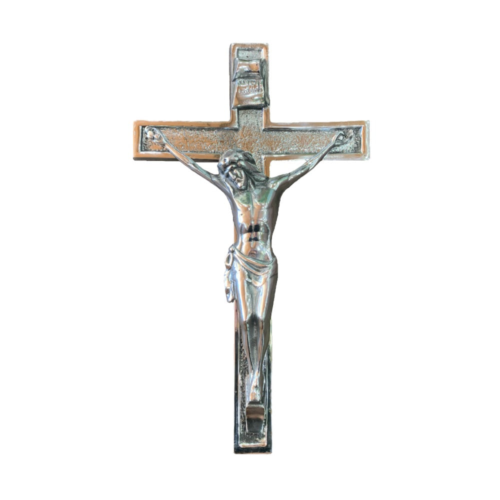 Cristo Crucificado Puro Peltre