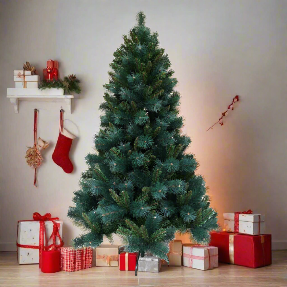 ARBOL NAVIDEÑO VERDE 210cm