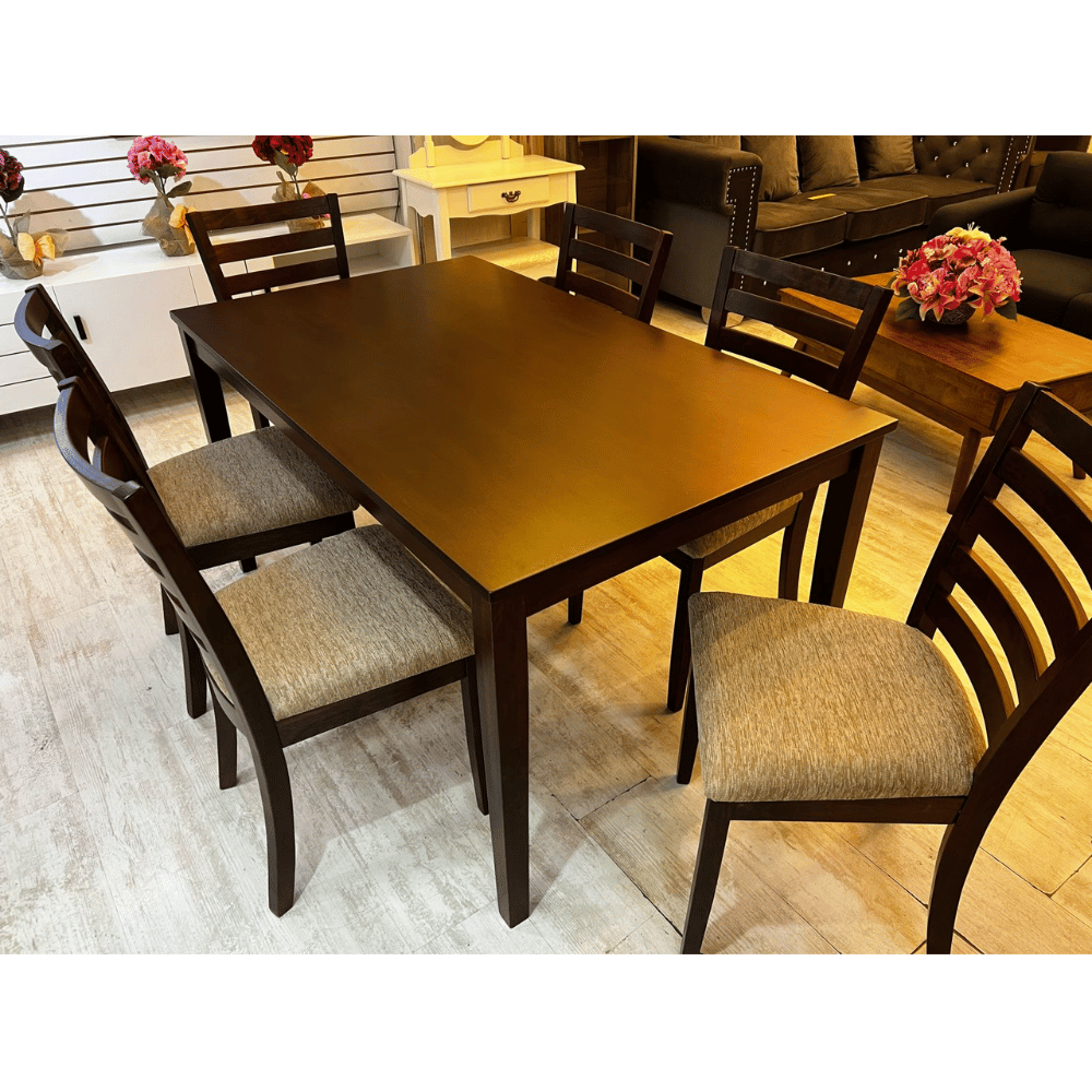 Juego Comedor 6 Sillas New Ocean